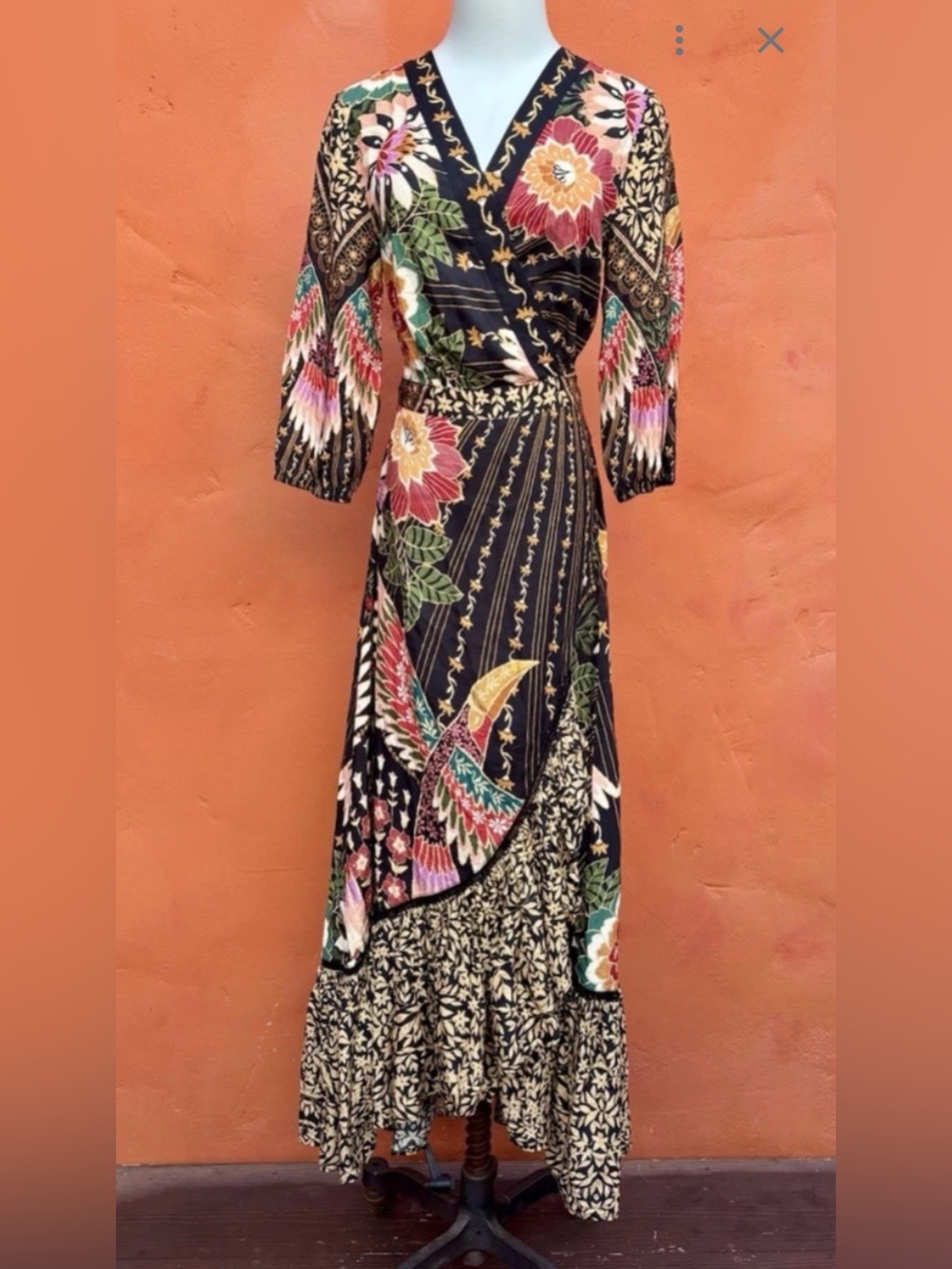 FARM Rio Tropical Amorina Wrap Maxi Dress - Picture 5 of 12